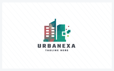 Sjabloon voor Urbanexa Real Estate Pro-logo