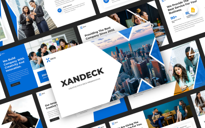 Xandeck - Creative Pitch Deck Google Slayt Şablonu