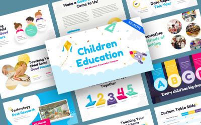 Kiddo Children Education Keynote Template