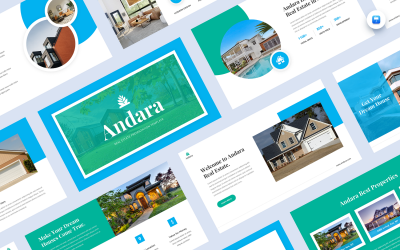 Andara – Immobilien-Keynote-Vorlage
