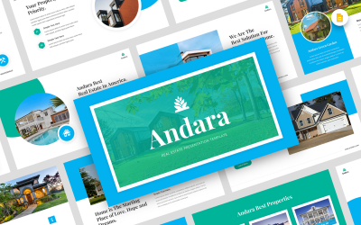 Andara - Modello di diapositiva Google immobiliare