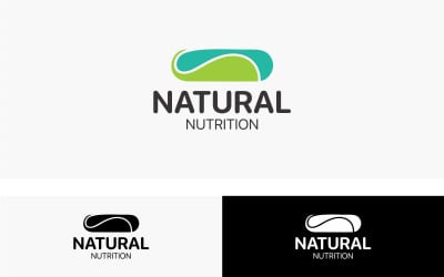 Natural Nutrition Logo Design Template
