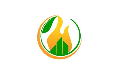 Zakelijke groei motivatie logo sjabloon