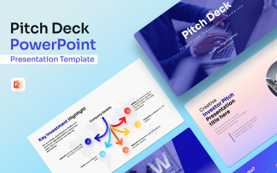 Biz - Modelo de Apresentação do PowerPoint para Pitch Deck