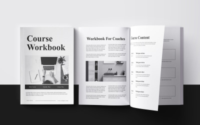 Diseño de la revista del libro de trabajo del curso
