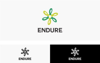 Endure logotyp designmall