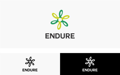 Endurer le modèle de conception de logo