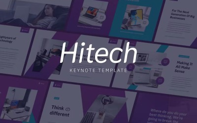 HITECH — современный шаблон Keynote