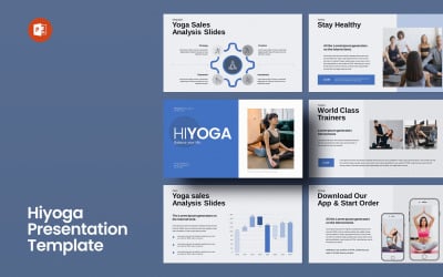 Hiyoga PowerPoint presentation template