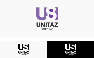 Modelo de Design de Logotipo da Unitaz Soft Inc