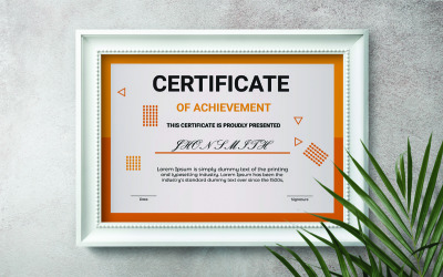 Modello standard di certificato di conseguimento