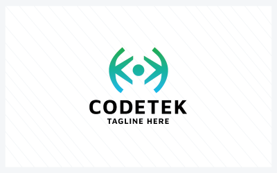 Code Tek Pro Logo Template