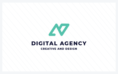 Логотип Digital Agency Pro Vector