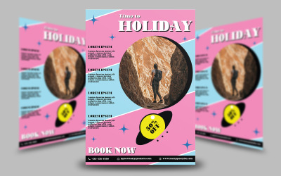 Time to Holiday Flyer-Vorlage 2