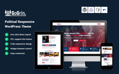 Gogrin - Political WordPress Theme