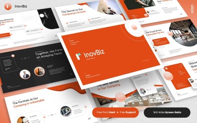 InovBiz - Modello di diapositive Google aziendali