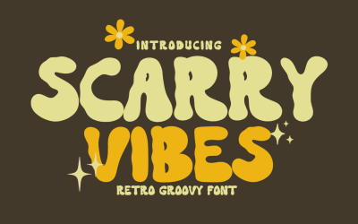Scarry - Vibes - Display - Font