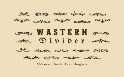 Wastern - Divisore - Dingbat