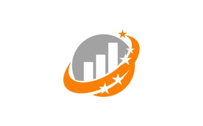 Business Optimize çözümü Logo şablonu