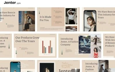 Jenter - Powerpoint de presentación comercial estética