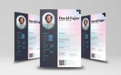 Resume and CV Template Design 7