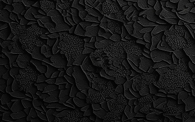 Schwarzer Musterhintergrund | Schwarzer strukturierter Hintergrund | Schwarze Wand strukturiert