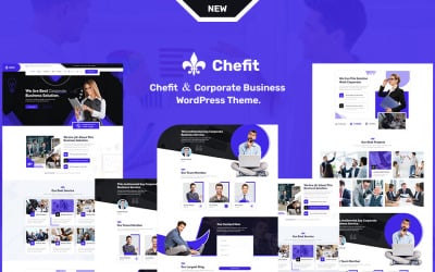 chifit och Corporate Business Responsivt WordPress-tema