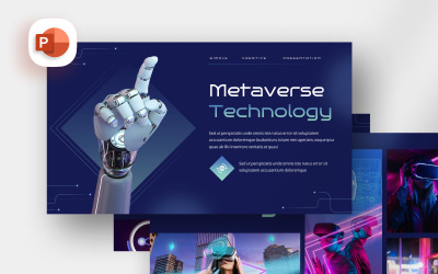 Modello di presentazione Metaverse