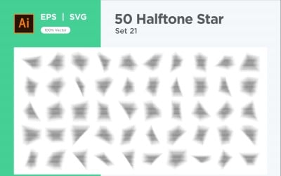 Stjärnor formar halvtonsbakgrund 50-21