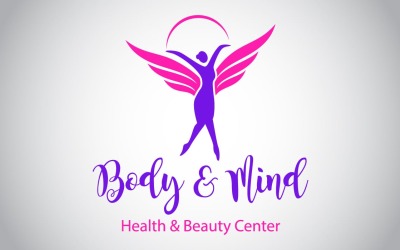 Logo-Vorlage für Körper und Geist