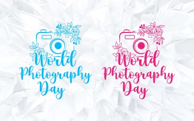 World Photography Day logo Design - Brand Identity