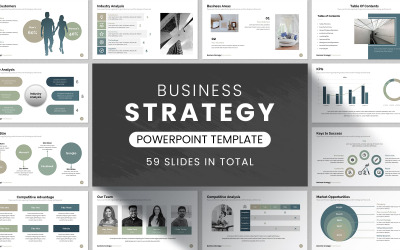 Stratégie d&amp;#39;entreprise PowerPoint