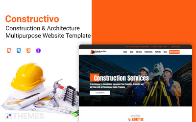 Constructivo - Construction Building HTML Template