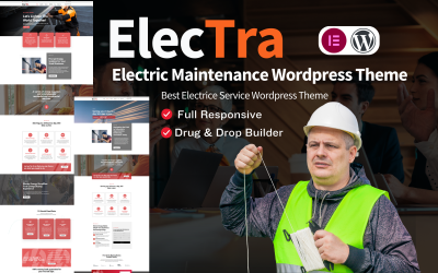 Servicio de mantenimiento eléctrico Electra Tema de WordPress