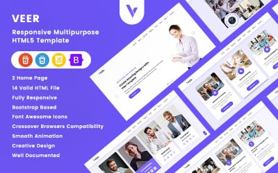 Veer - Responsiv Multipurpose HTML5-mall