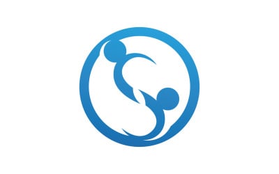 Business letter s initial logo v3