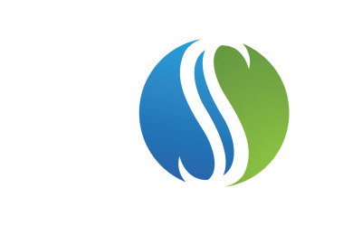 Business letter s initial logo v4