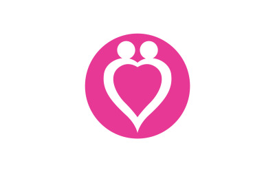 Family care health people and team business success logo v8