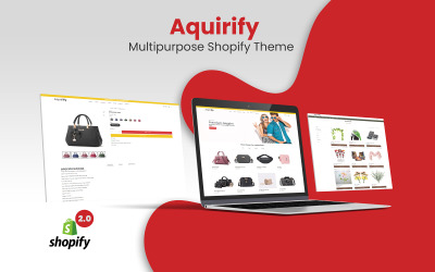 Aquirify 2.0.1 – багатоцільова тема Shopify