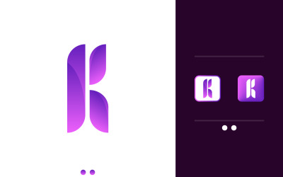 Дизайн логотипа Vector K