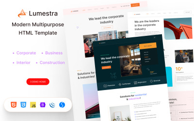 Lumestra HTML építési sablon