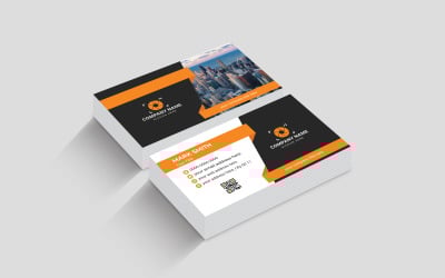 Moderne Visitenkarten-Designvorlage für Unternehmen