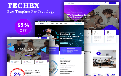 HTML-шаблон Techex-Technology &amp;amp; IT Solutions