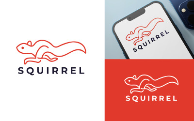 Professional Squirrel Logo Template