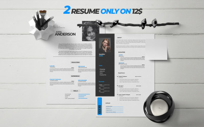 Szablon CV i listu motywacyjnego Clean Modern 2