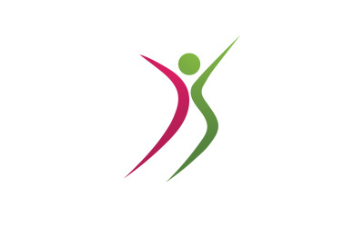 Health people human character success team group community logo v1