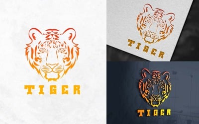 Projekt logo tygrysa — tożsamość marki