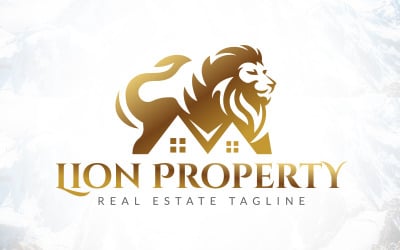 Royal King Lion Property Real Estate Logó