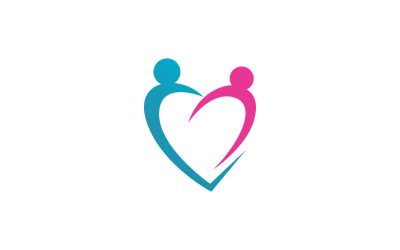 Salud personas carácter humano éxito equipo grupo comunidad logo v13