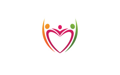 Health people human character success team group community logo v23